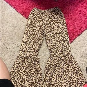 Toddler Leopard Bell Bottoms